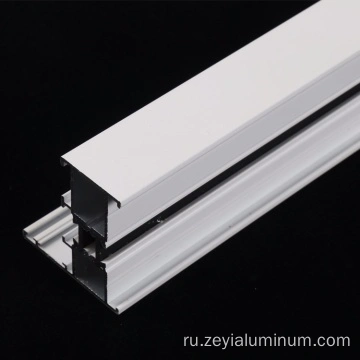 White color powder coating aluminium profile for windows and White color powder coating aluminium profile for windows and
